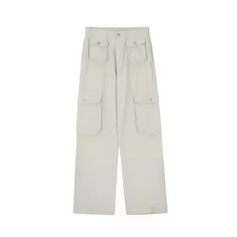 American Street Heavy Industry Multi-pocket Casual Trousers