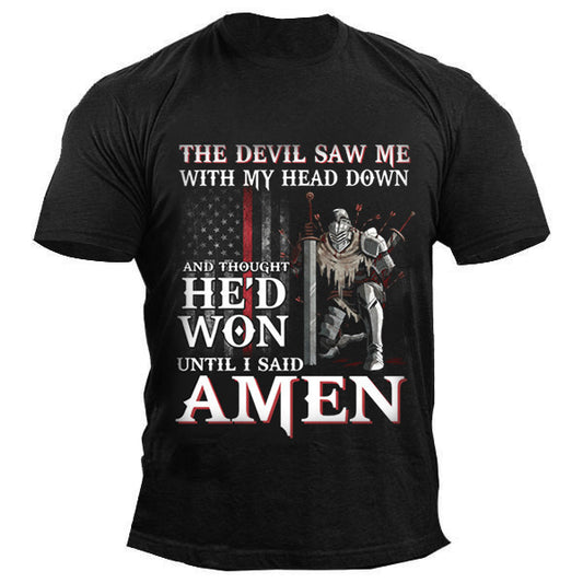 Solid T-shirt For Men