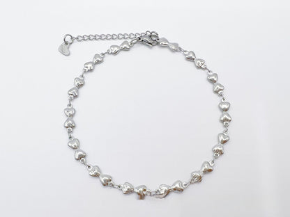 Special-interest Stainless Steel Anklets Love Anklet Multi-style Ins