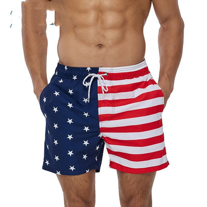 American Trunks Surfing Swimming Large Men