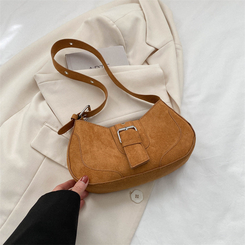 Fashion Trendy Textured One-shoulder Handbag