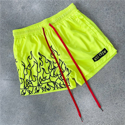 Men's Mesh Breathable Sports Fitness Shorts