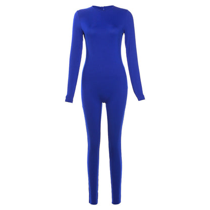 High Waist Tight Sports Fitness Jumpsuit