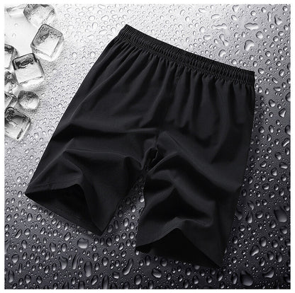 Quick-drying Shorts Men's Summer Thin Loose Plus Size Shorts Fat Outer Wear Running Sports And Leisure Pants Men