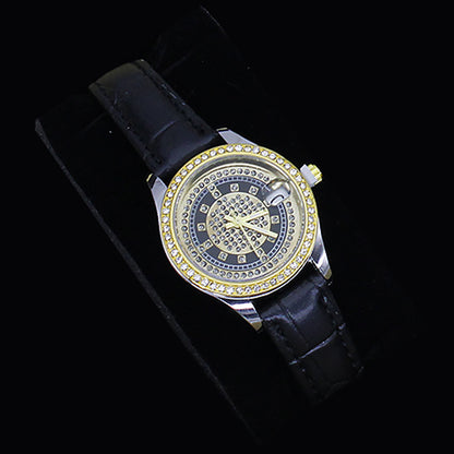 Ladies Valentine's Day Watch Jewelry Suit With Decoration