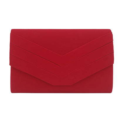 Fashion Flannel Folding Dinner Clutch