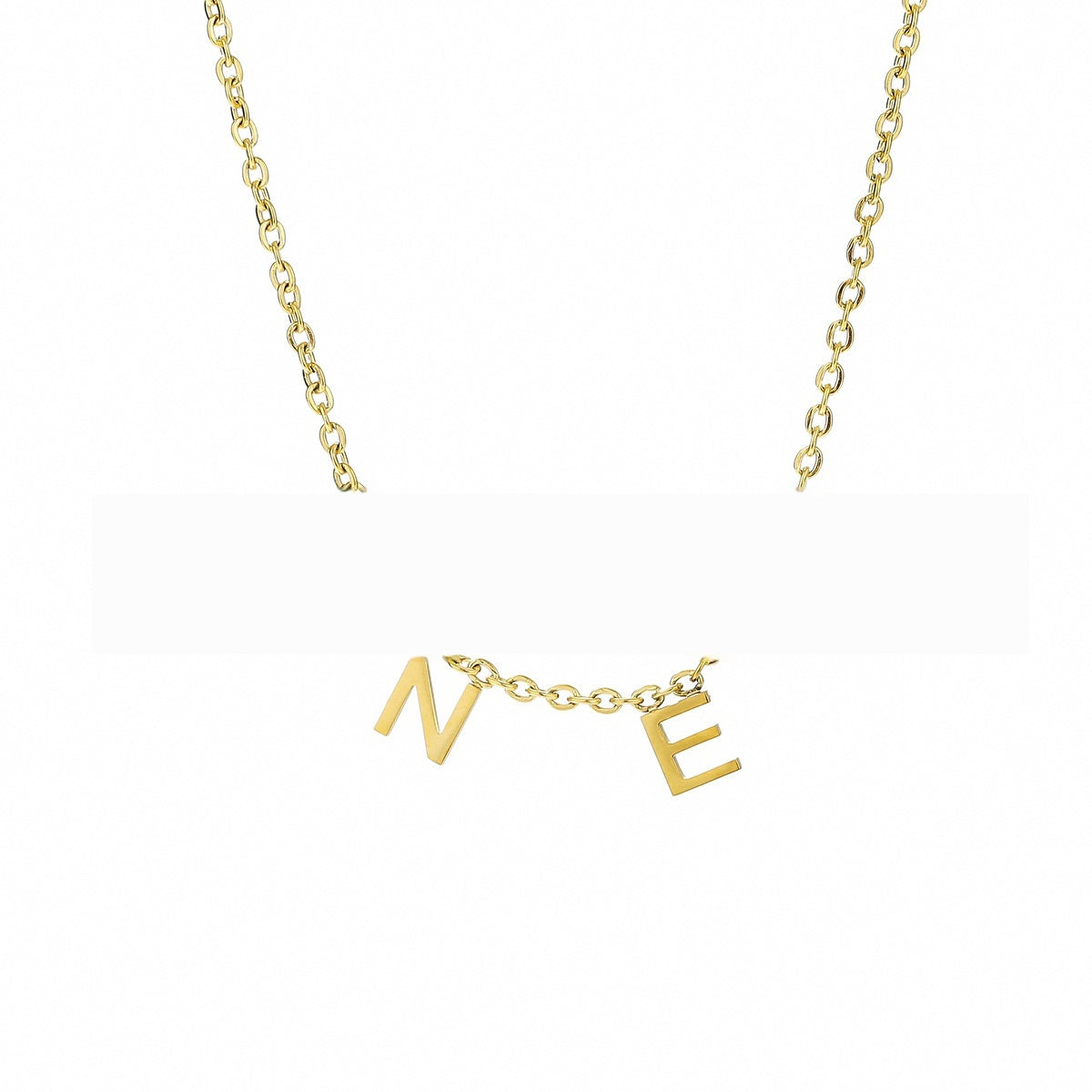 VOTE Letter Personalized Alloy Necklace