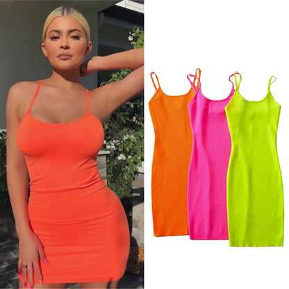 Sleeveless Bottoming Dress Summer One-piece Skirt