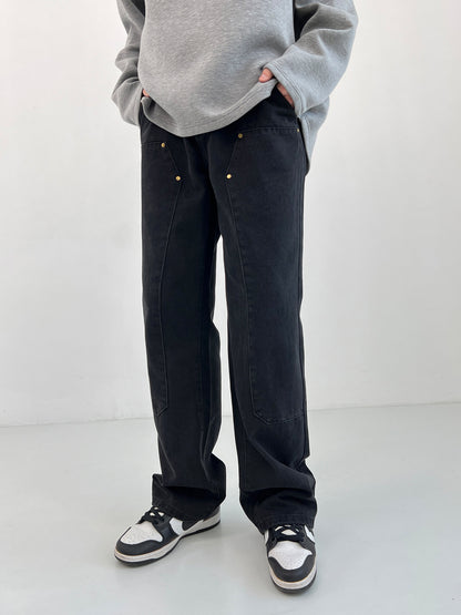 Lumberjack Pants Vibeb01 Cargo Pants Men's Straight Slacks