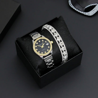 Women's Watch Affordable Luxury Fashion Diamond Gift Suit