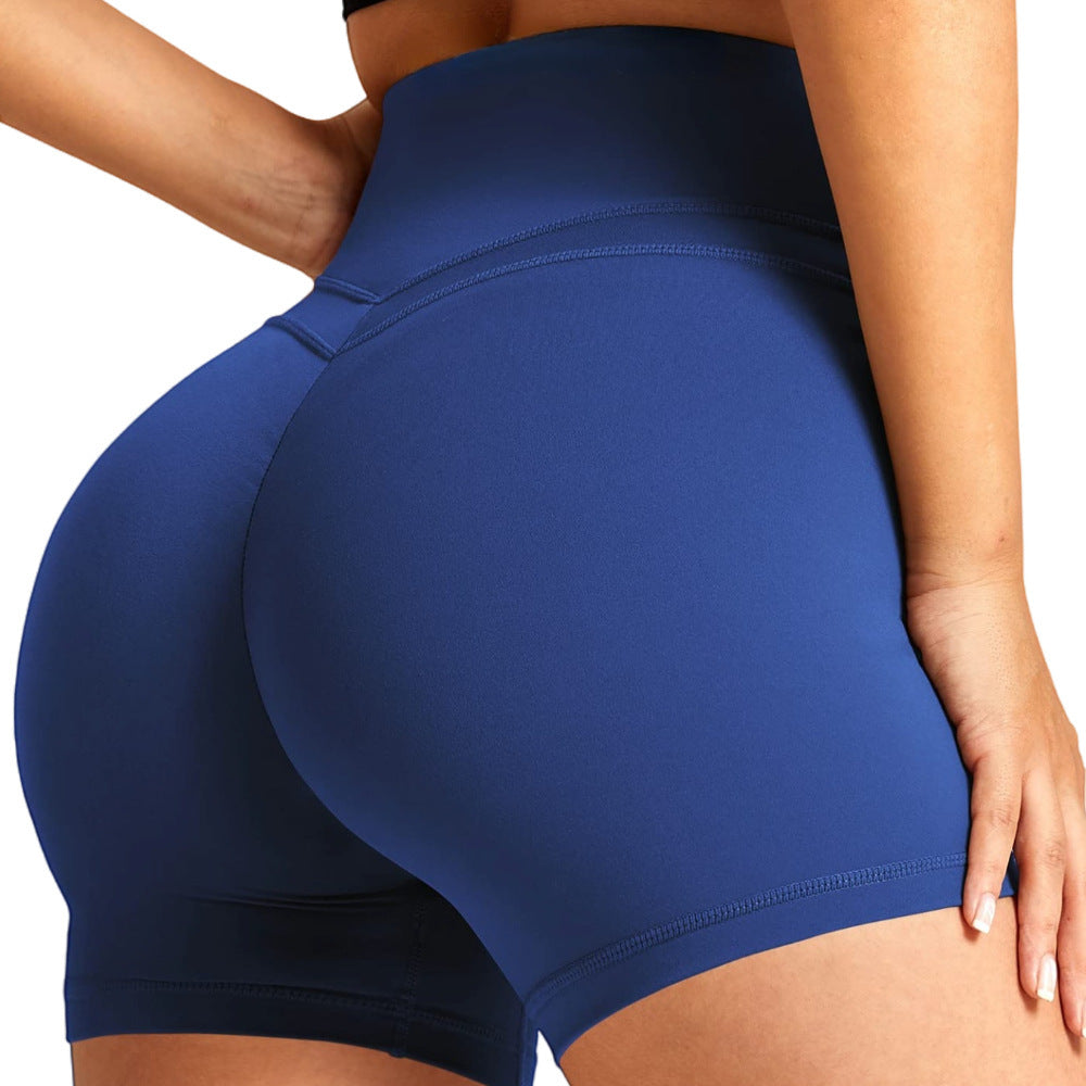 Seamless Yoga Shorts Fitness Pants Skinny Running Sports