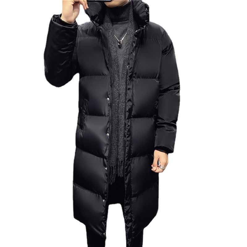 Men's Casual Thick Standing Collar Cotton Jacket