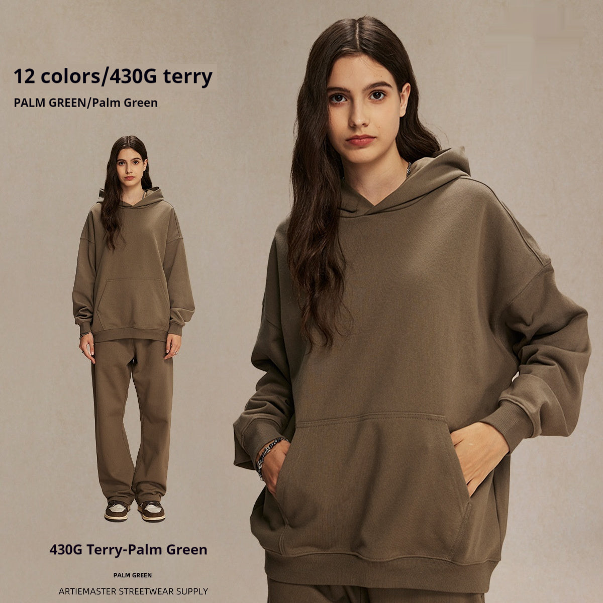 Terry Sweater Men's And Women's Hoodies