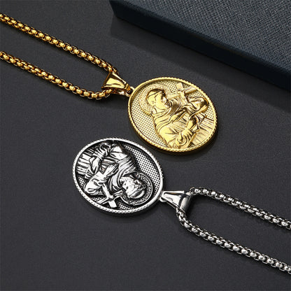 Fashion Style Personalized Pendant Necklace Men's Cross