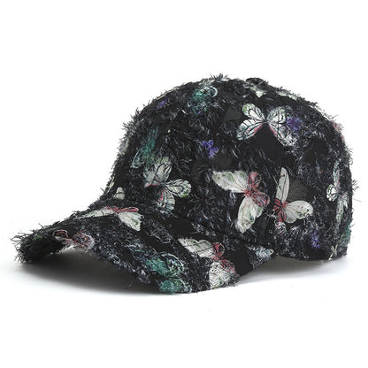 Fashion Women's Butterfly Baseball Cap