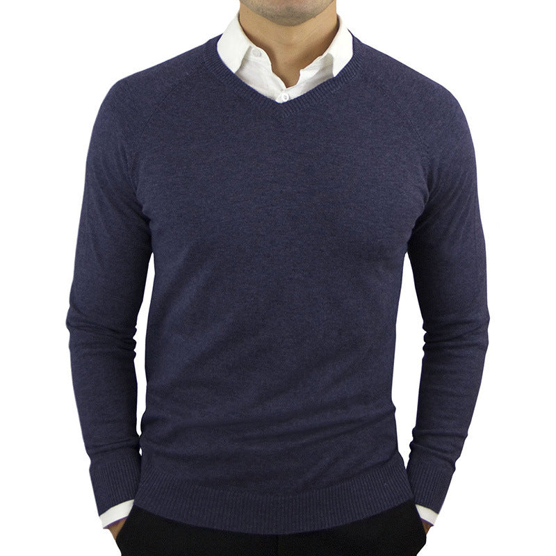 Men's Sweaters, Long-sleeved Sweaters, High-neck Bottoming Shirts