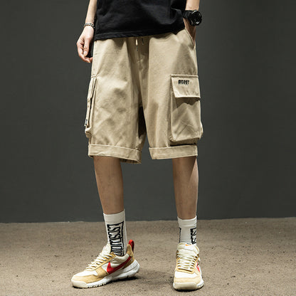 Cargo Shorts With Pockets Men Summer Pants