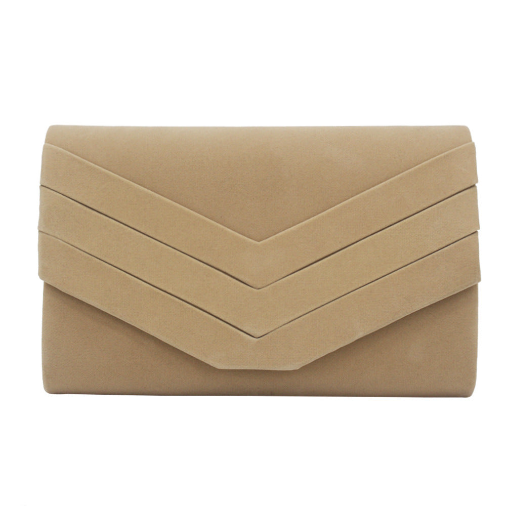 Fashion Flannel Folding Dinner Clutch