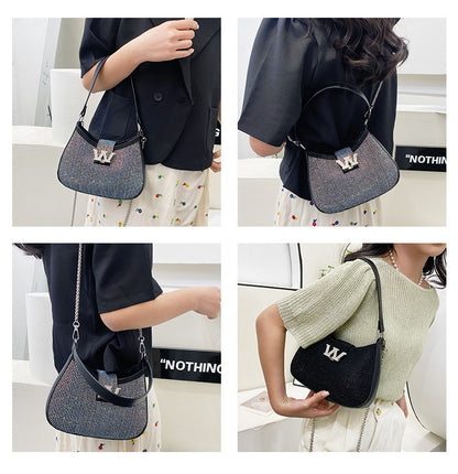 New Fashion Portable Unique Niche Shoulder Messenger Bag