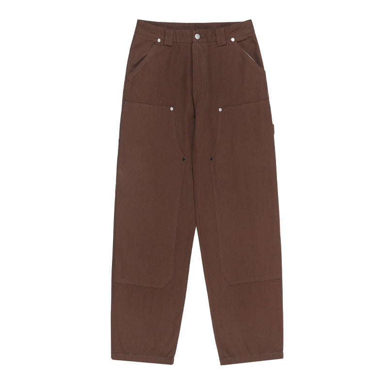 Lumberjack Pants Vibeb01 Cargo Pants Men's Straight Slacks