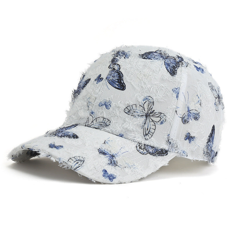 Fashion Women's Butterfly Baseball Cap