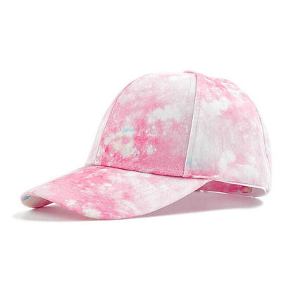 Men's Printed Ha Color Blocked Graffiti Duckbill Cap