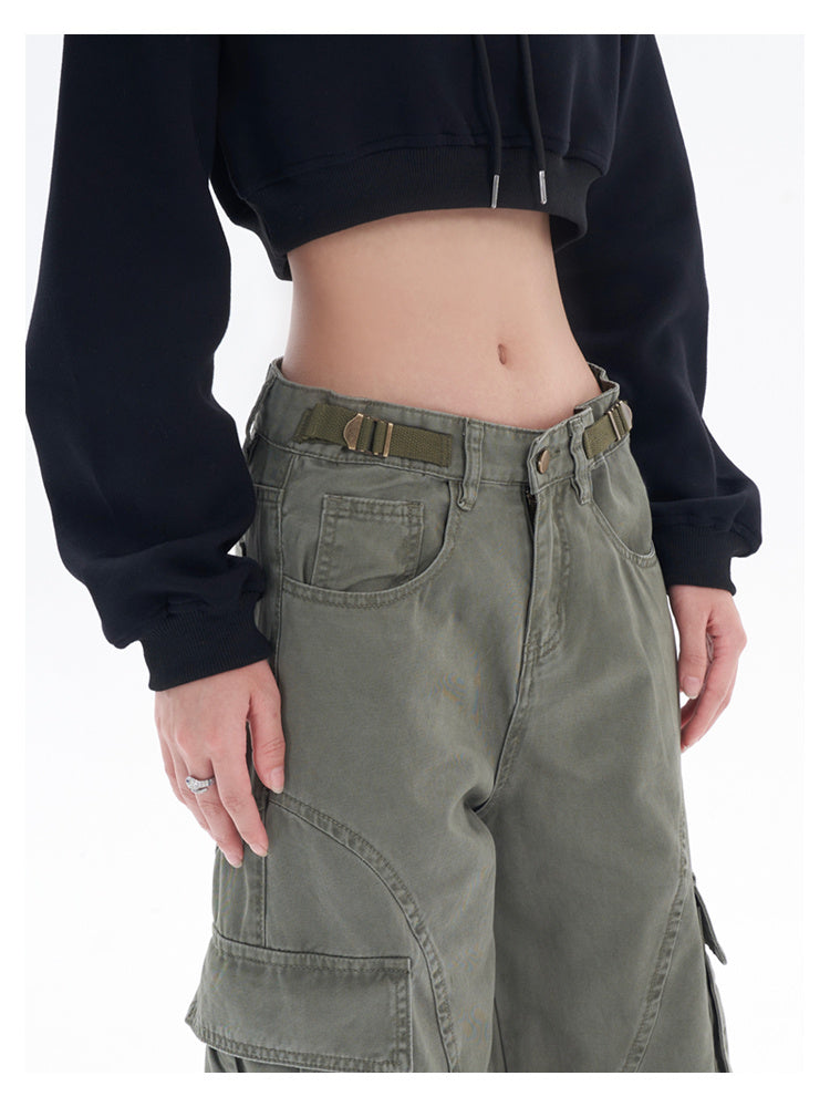 Loose Casual Wide Leg Trousers