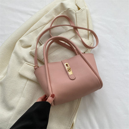 Women's Simple Bucket Casual Portable Shoulder Bag