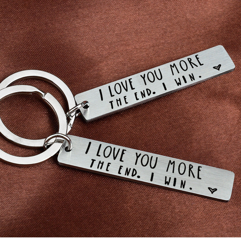 Stainless Steel Keychain Valentine's Day Gift