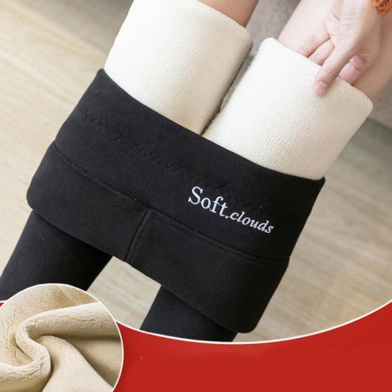 High Waist Plus Velvet Thick Slim Slimming Leggings