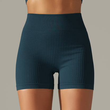 Seamless Thread Knitted Yoga Pants High Waist Hip Lift