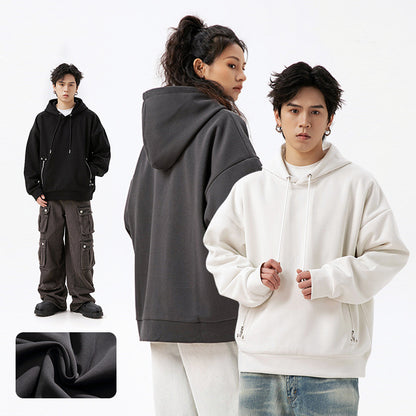 Loose Hooded Sweater For Men