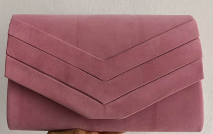 Fashion Flannel Folding Dinner Clutch