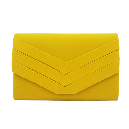 Fashion Flannel Folding Dinner Clutch