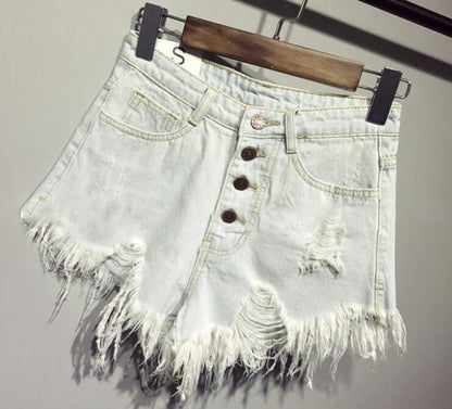 Casual Summer Women Denim Short High Waists Sexy Short Jeans