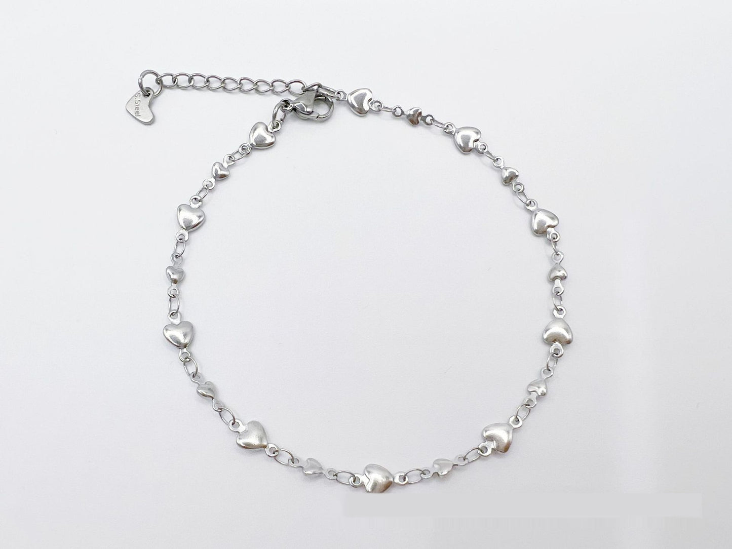 Special-interest Stainless Steel Anklets Love Anklet Multi-style Ins