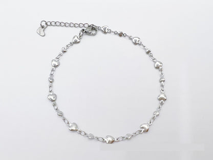 Special-interest Stainless Steel Anklets Love Anklet Multi-style Ins