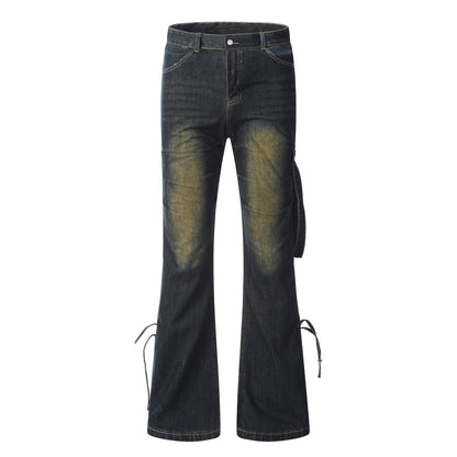 High Street Design Side Adjustable American Yellow Mud Jeans