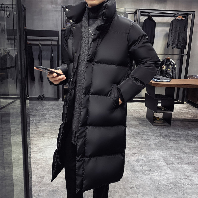 Men's Casual Thick Standing Collar Cotton Jacket